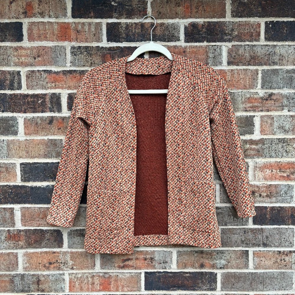 Vintage Patterned Blazer